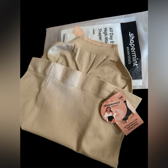 NEW Shapermint Essentials All Day Every Day High-Waisted Shaper Panty M/L Chai - Picture 6 of 12